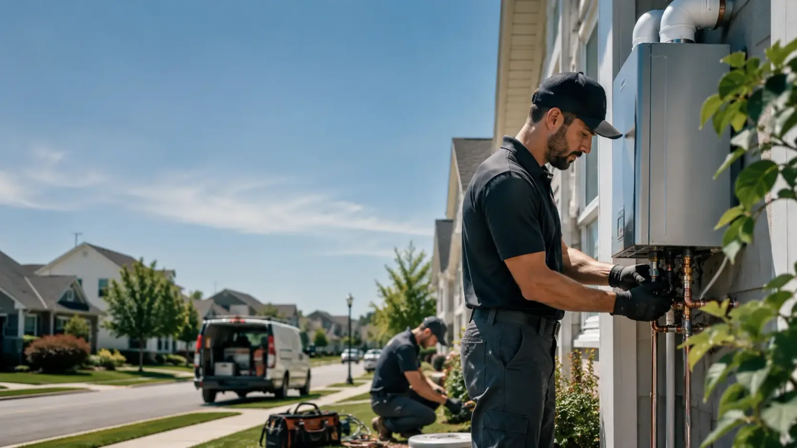 Tankless Water Heater Installation in Rollins, MT
